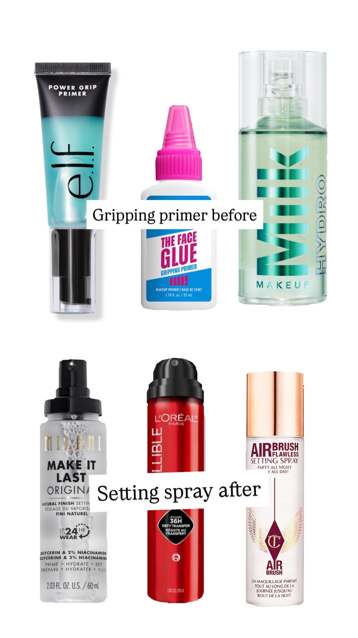 If your makeup doesn’t say, try a rolling primer first and a setting spray after ✨

#LTKgrwm #LTKOver40 #LTKBeauty