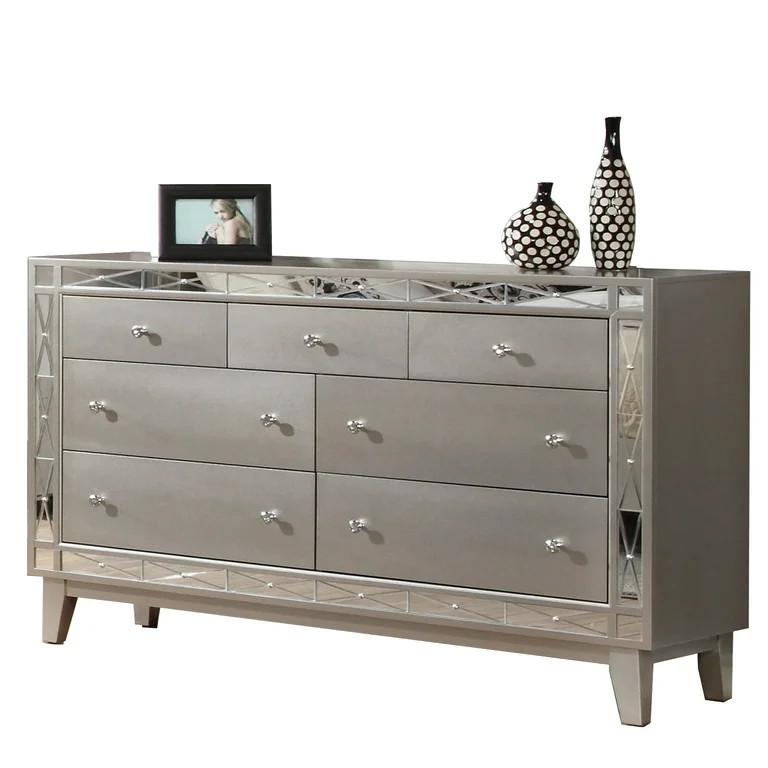 Coaster Company Leighton Dresser, Metallic Mercury | Walmart (US)