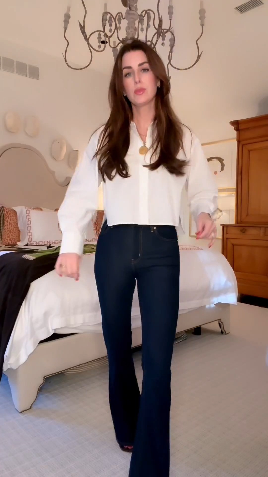 The FRAME Flare Jean is one of my favorite pairs in my closet—I reach for them all the time. The fit is so flattering, and I especially love this Fairway wash for fall. Even better? They’re included in the Shopbop Fall Event Sale, and there are still so many sizes available. I’m wearing a size 26! 

 #LTKSeasonal #LTKOver40 #LTKSaleAlert
