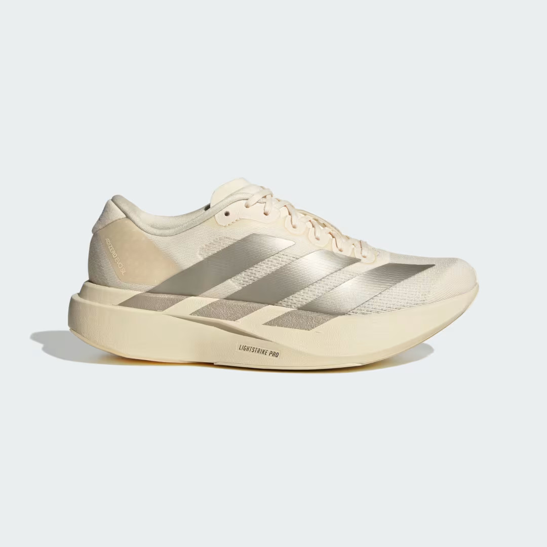 adidas Adizero EVO SL Shoes Wonder White M 7 / W 8 Womens | adidas (US)