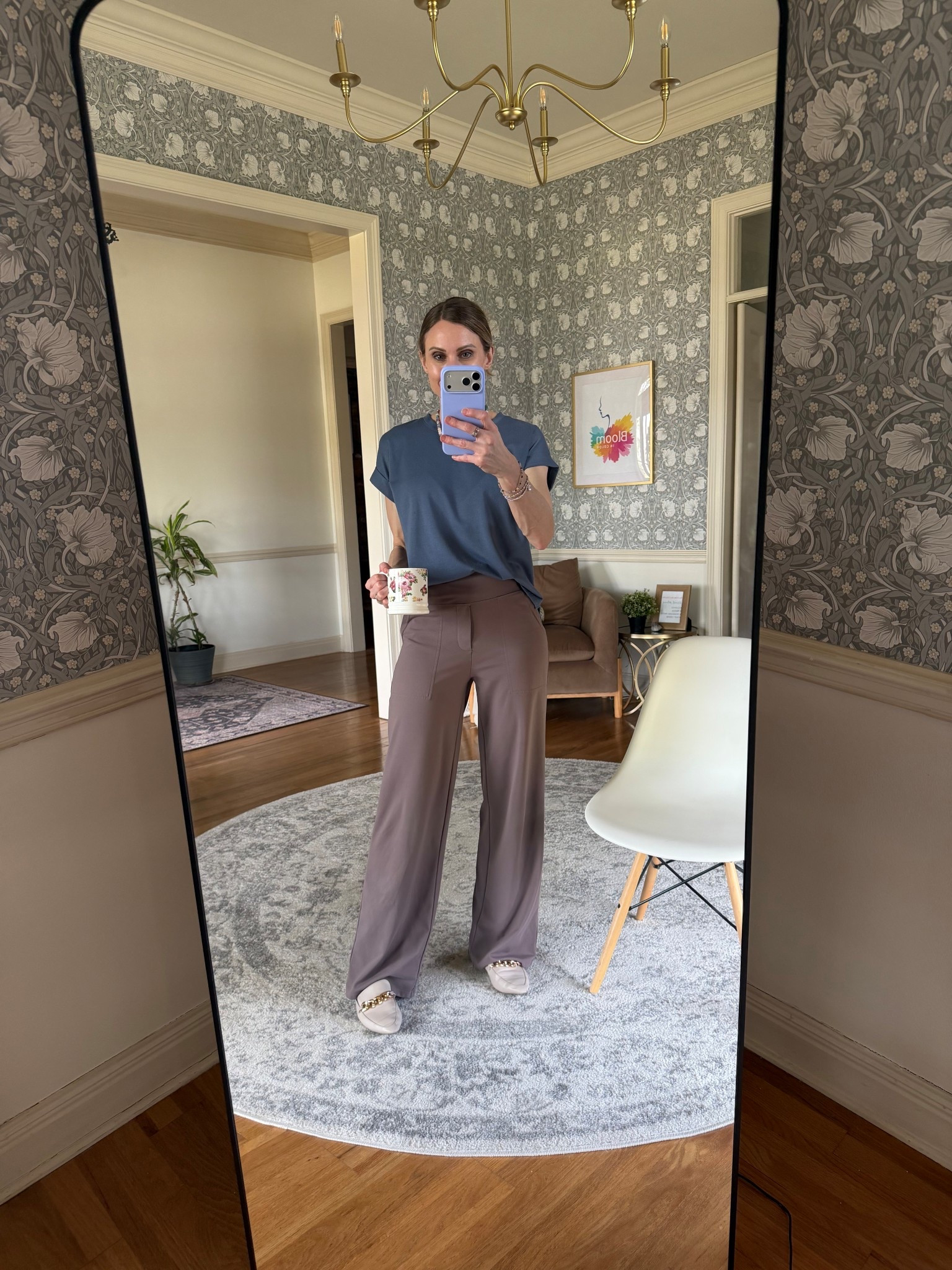 Amazon work wear 

My absolute favorite pants. I own them in several colors.  ￼ This taupe color is perfection the Summer color palette.  It works for light summer & soft summer too.  And #HOCsummer 

Shoes are from a boutique (not linkable). Shirt Is a couple years old  

#truesummer #workwear 

#LTKWorkwear #LTKOver40 #LTKootd