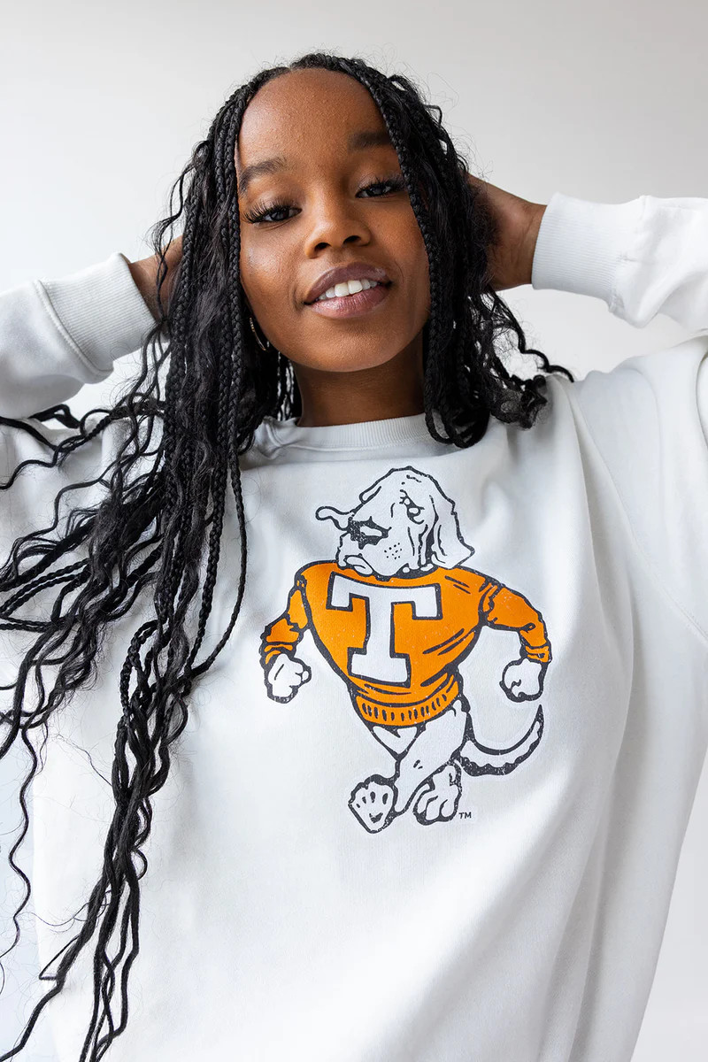 Tennessee Legacy Logo Longline Crew | Gameday Social