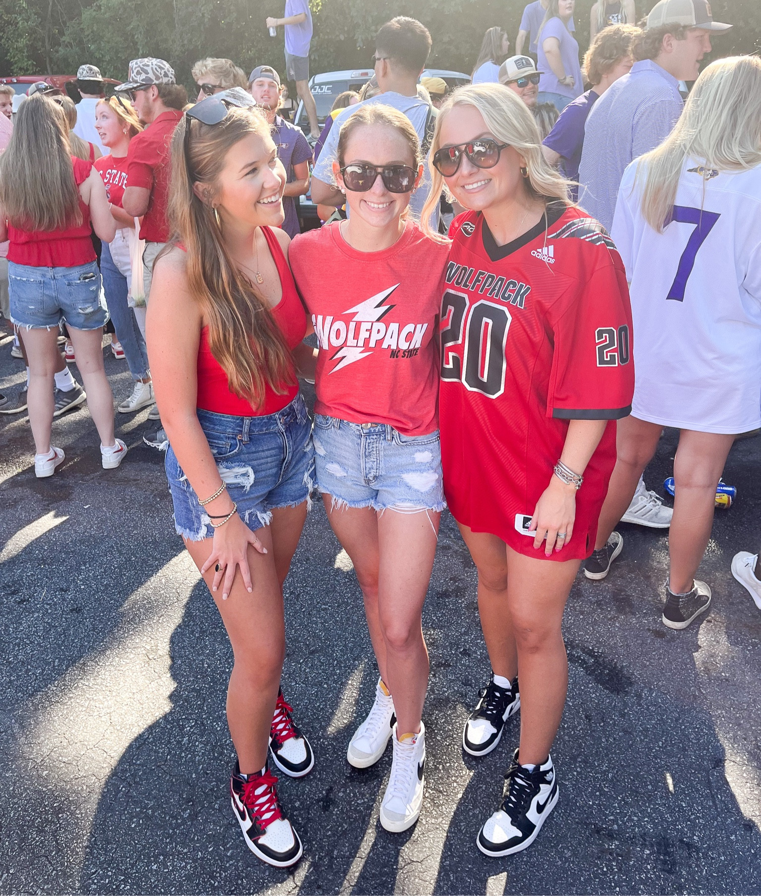 Football is back!!! First game day outfit of the season, go pack!!

#footballoutfit
#gamedayoutfit #nikefit #quay #ncstate 

#LTKSeasonal #LTKshoecrush #LTKfit