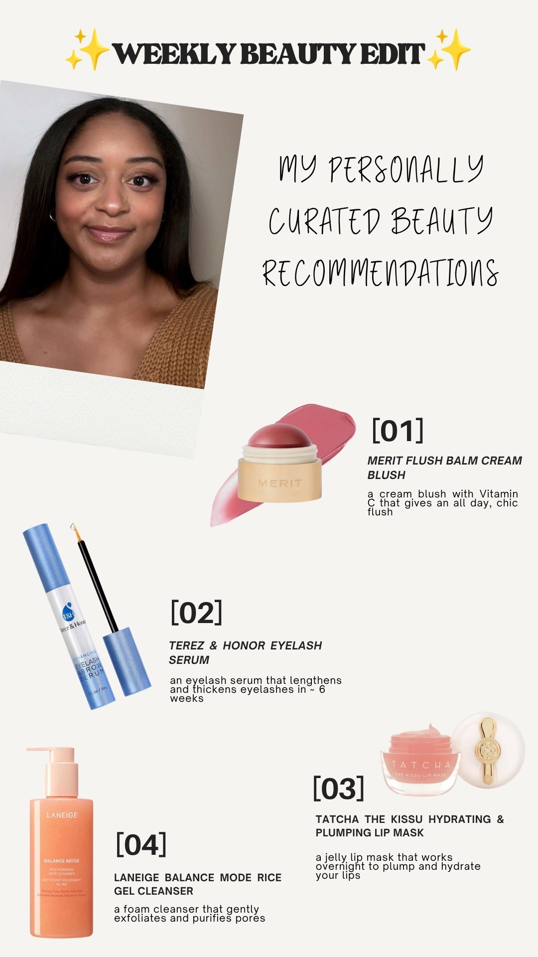 Weekly Beauty Edit #9 - Newsletter Picks #lachiccouture

#LTKgrwm #LTKselfcare #LTKBeauty