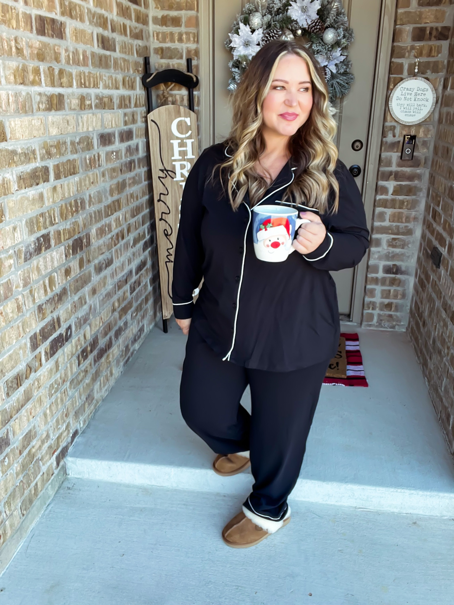 Pj’s sized up to xxl so they were nice and roomy! 
Slippers tts (wide width) 

#LTKSeasonal #LTKGiftGuide #LTKHoliday