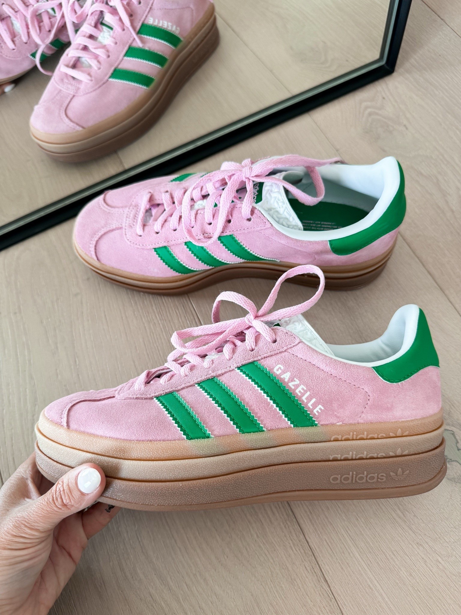 Adidas gazelle platform sneakers are 30% off! Comes in several colors! 

#LTKSaleAlert #LTKStyleTip #LTKShoeCrush