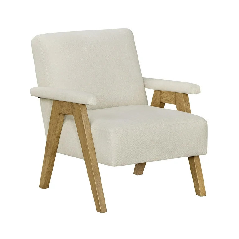 Better Homes & Gardens Ezra Accent Chair, Living Room, Cream | Walmart (US)