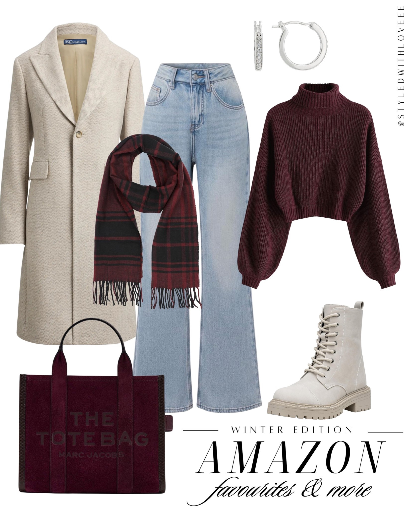 Effortless winter look — all from Amazon ✨
Long neutral coat, knit sweater, straight-leg jeans, scarf & combat boots for a timeless cold-weather outfit.
Save this for winter outfit inspo 🤍
#AmazonFinds #WinterOutfits #LTKStyle #MinimalStyle #EverydayFashion 

 #LTKHoliday #LTKootd #LTKSeasonal