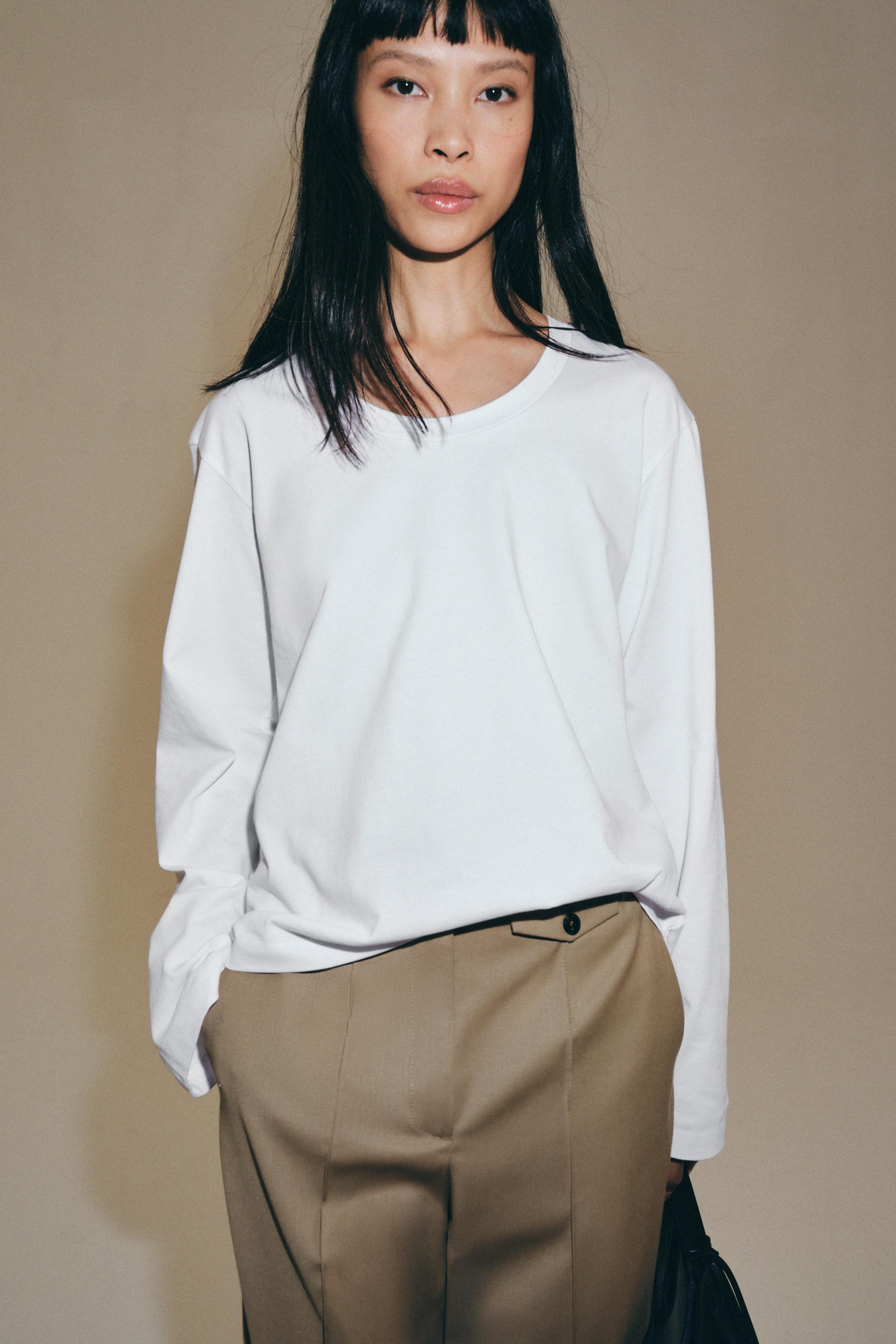 ROUND NECK T-SHIRT | Zara UK
