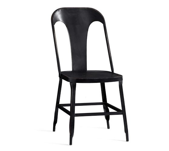 Maxx Metal Dining Chair | Pottery Barn (US)