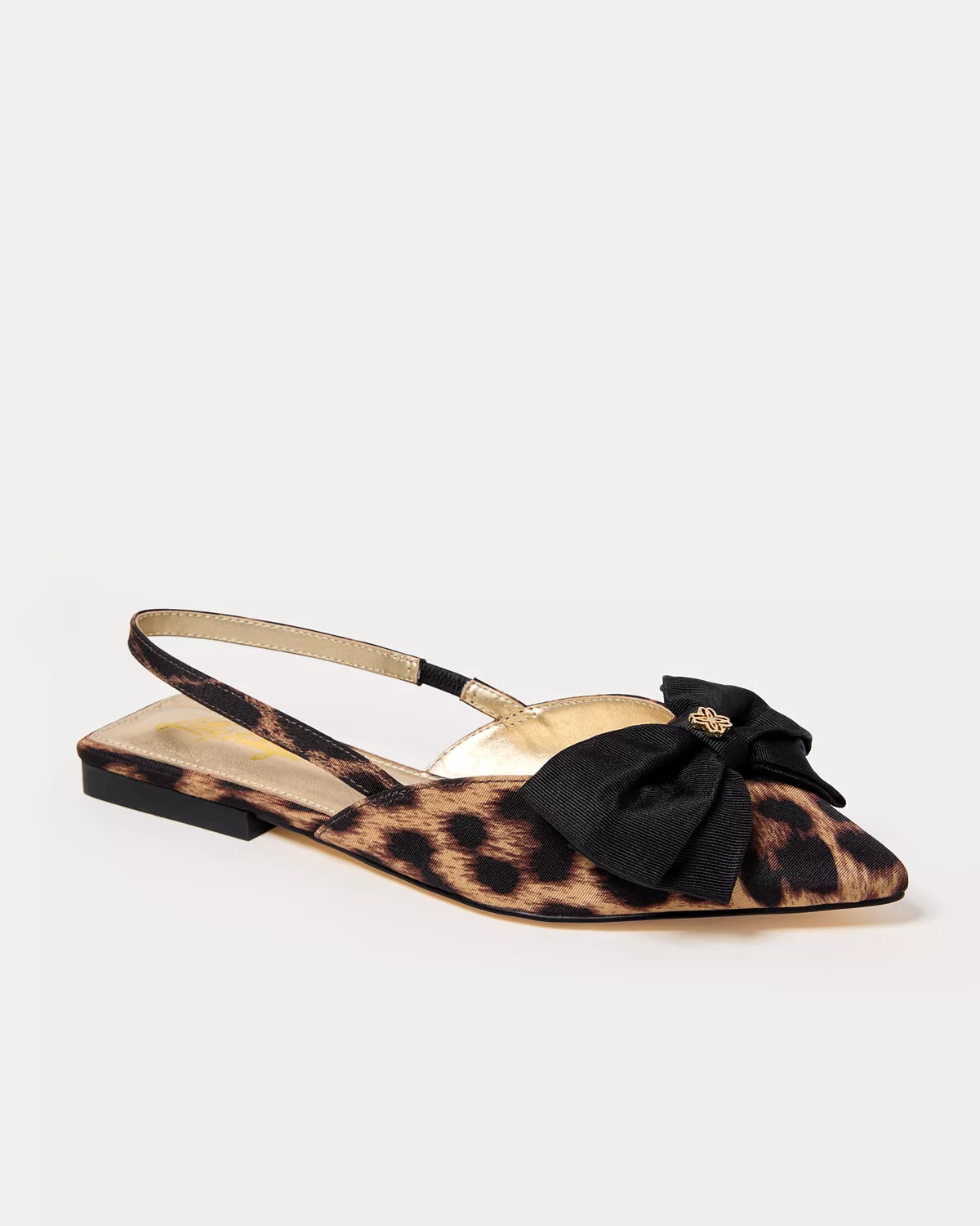 Brit Leopard Bow Slingback Shoe | Lilly Pulitzer