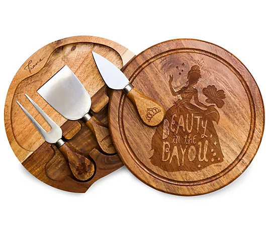 Toscana Princess & the Frog Charcuterie Board Set - QVC.com | QVC