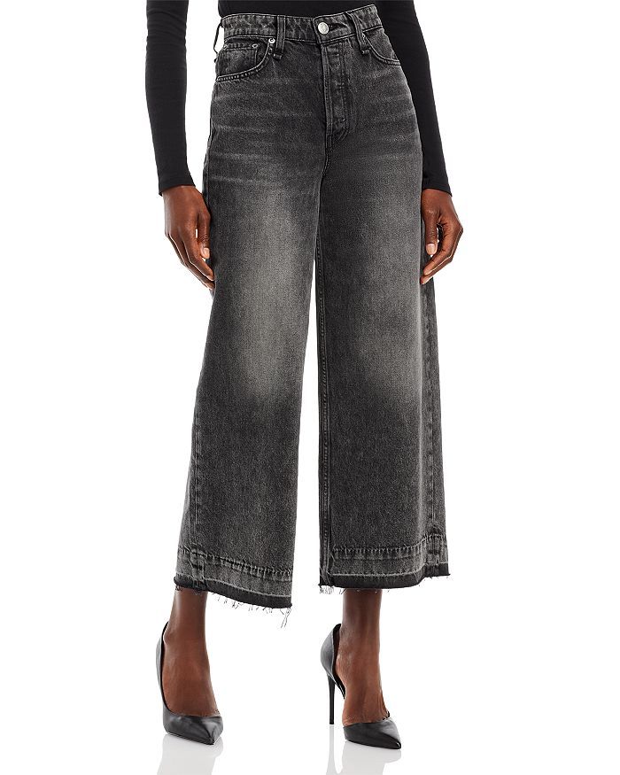 Maya High Rise Ankle Jeans in Black Opal | Bloomingdale's (US)