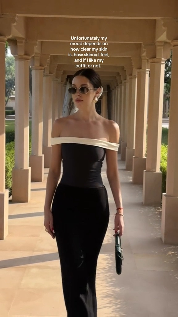 Joking but not really. Love this one piece bathing suit and skirt from Same 🤍