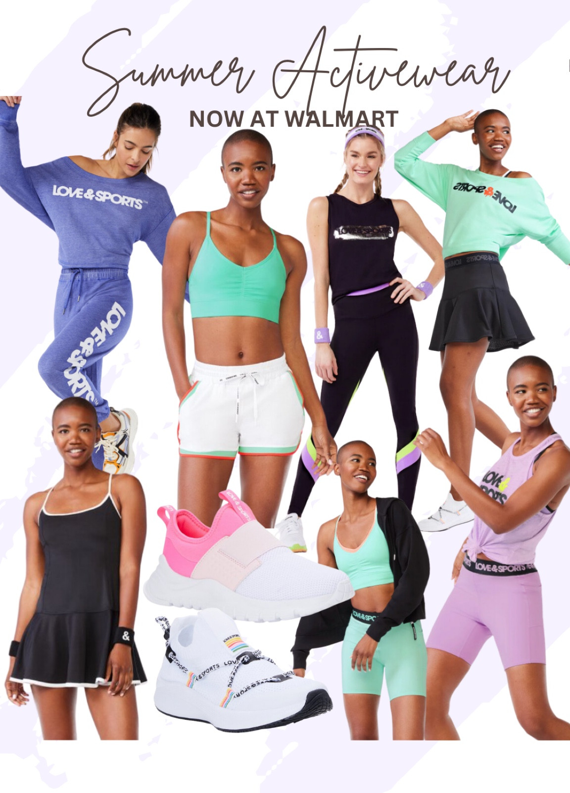 The summer activewear from Love & Sports at Walmart is SO cute! I love all the pastels for the warmer weather. Which of these is your favorite? #walmartpartner #walmart #walmartfashion @walmart @walmartfashion

#LTKSeasonal #LTKfit #LTKsalealert