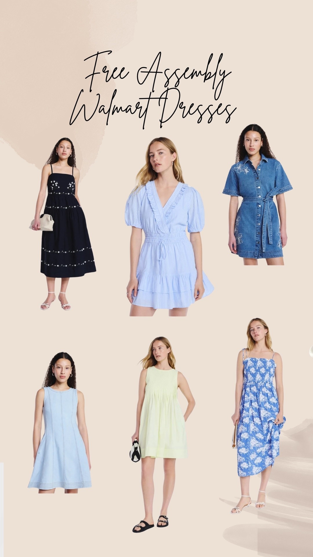 Spring dresses from the Free Assembly line at Walmart!

#walmart
#walmartfashion
#springstyle

#LTKgrwm
