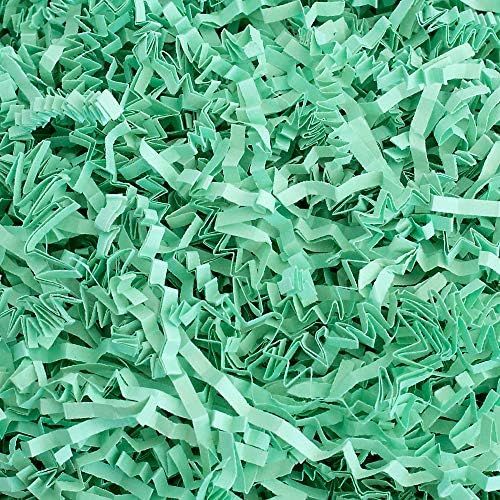 Crinkle Cut Paper Shred Filler (1/2 LB) for Gift Wrapping & Basket Filling - Mint | MagicWater Suppl | Amazon (US)