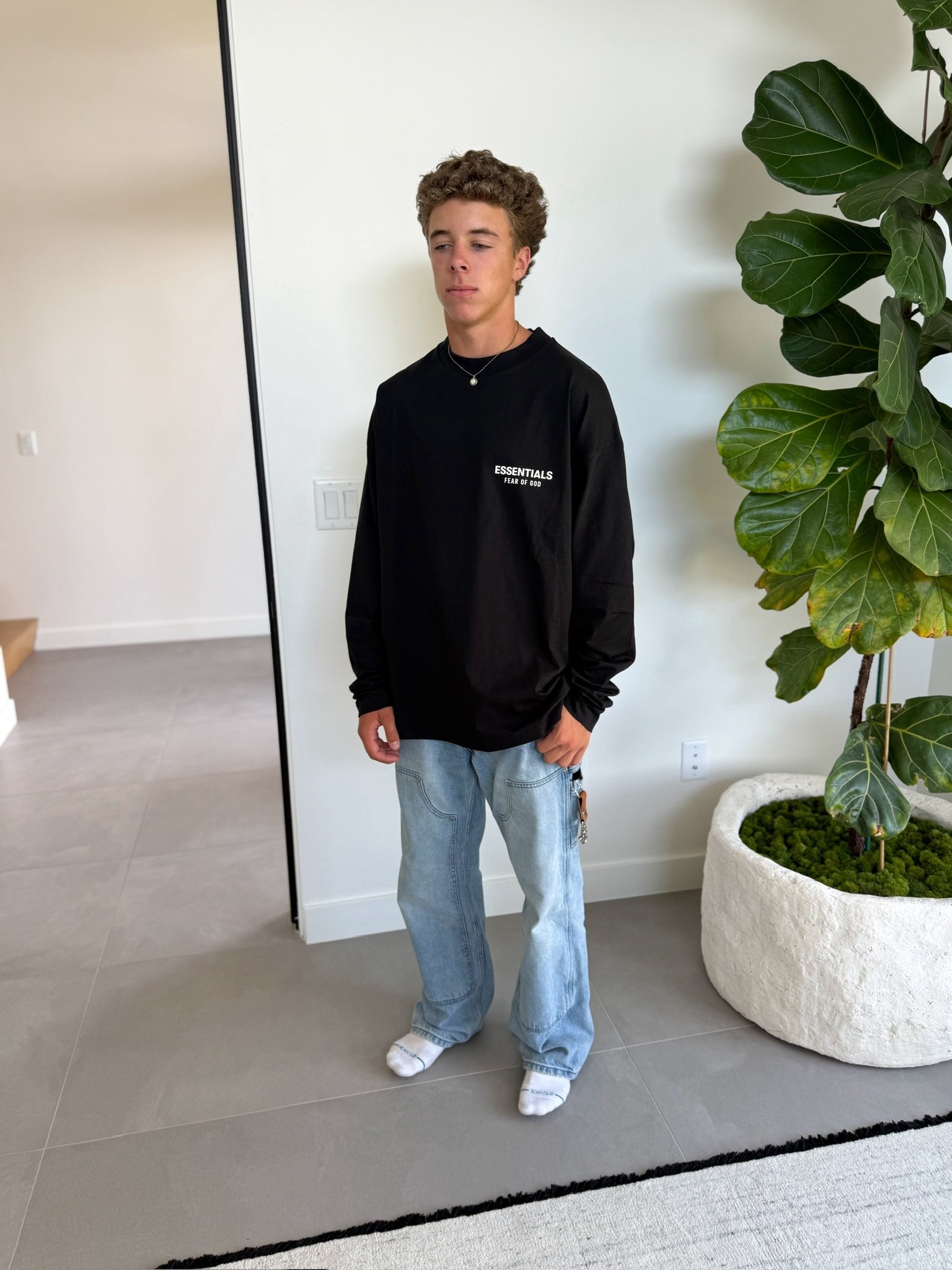 Hudson’s loving his new top and jeans for school! Also linked the matching hoodie and sweats!!