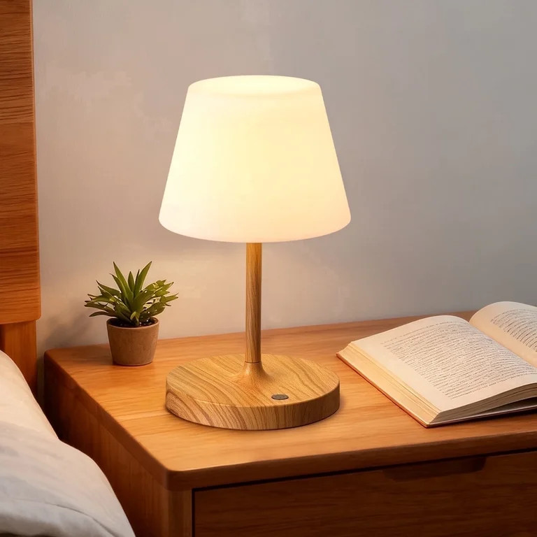 Walchoice Cordless Table Lamp Rechargeable, Outdoor Operated Shower Lamp Waterproof, Touch Dimmab... | Walmart (US)