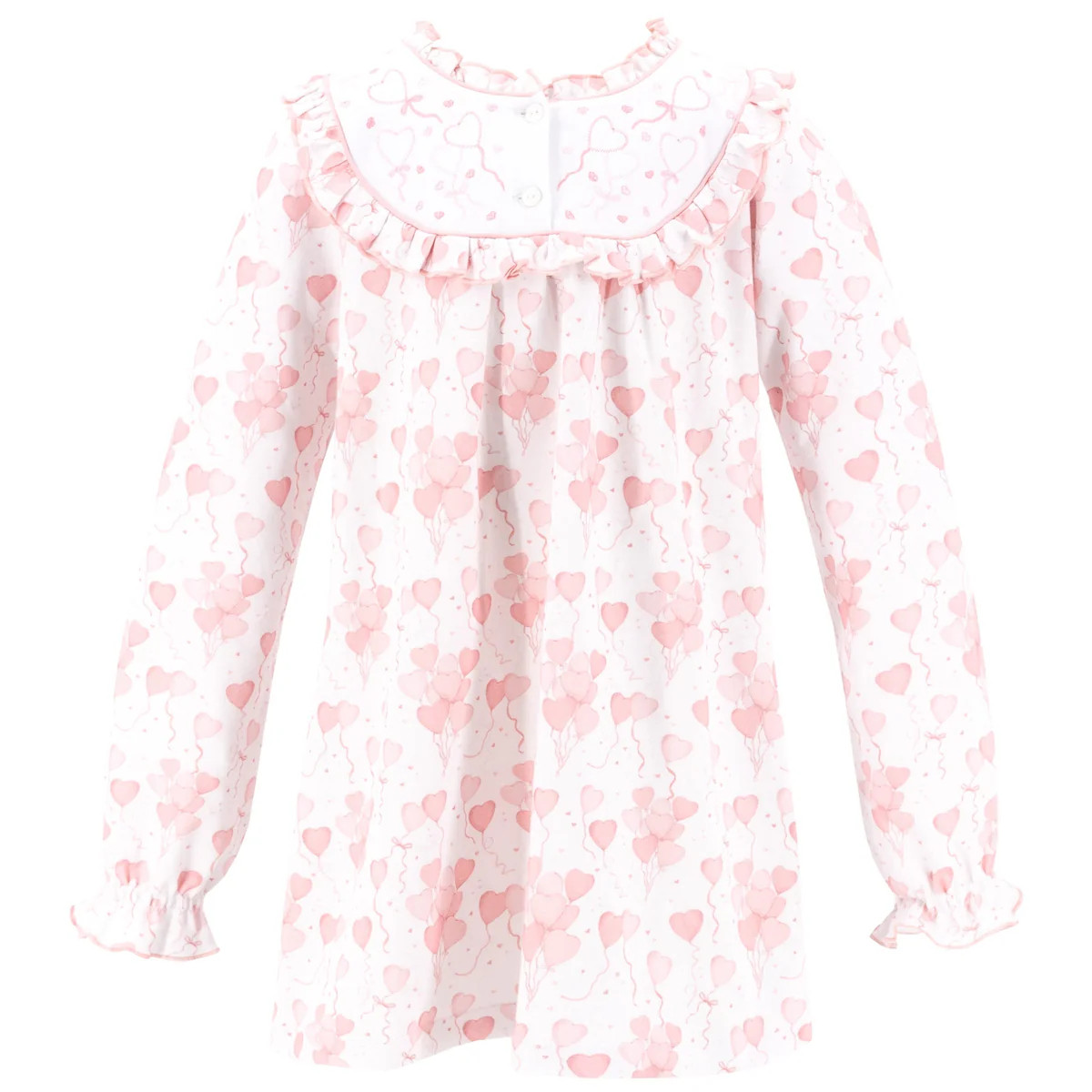 Heart Balloons Girl Nightgown | Dondolo