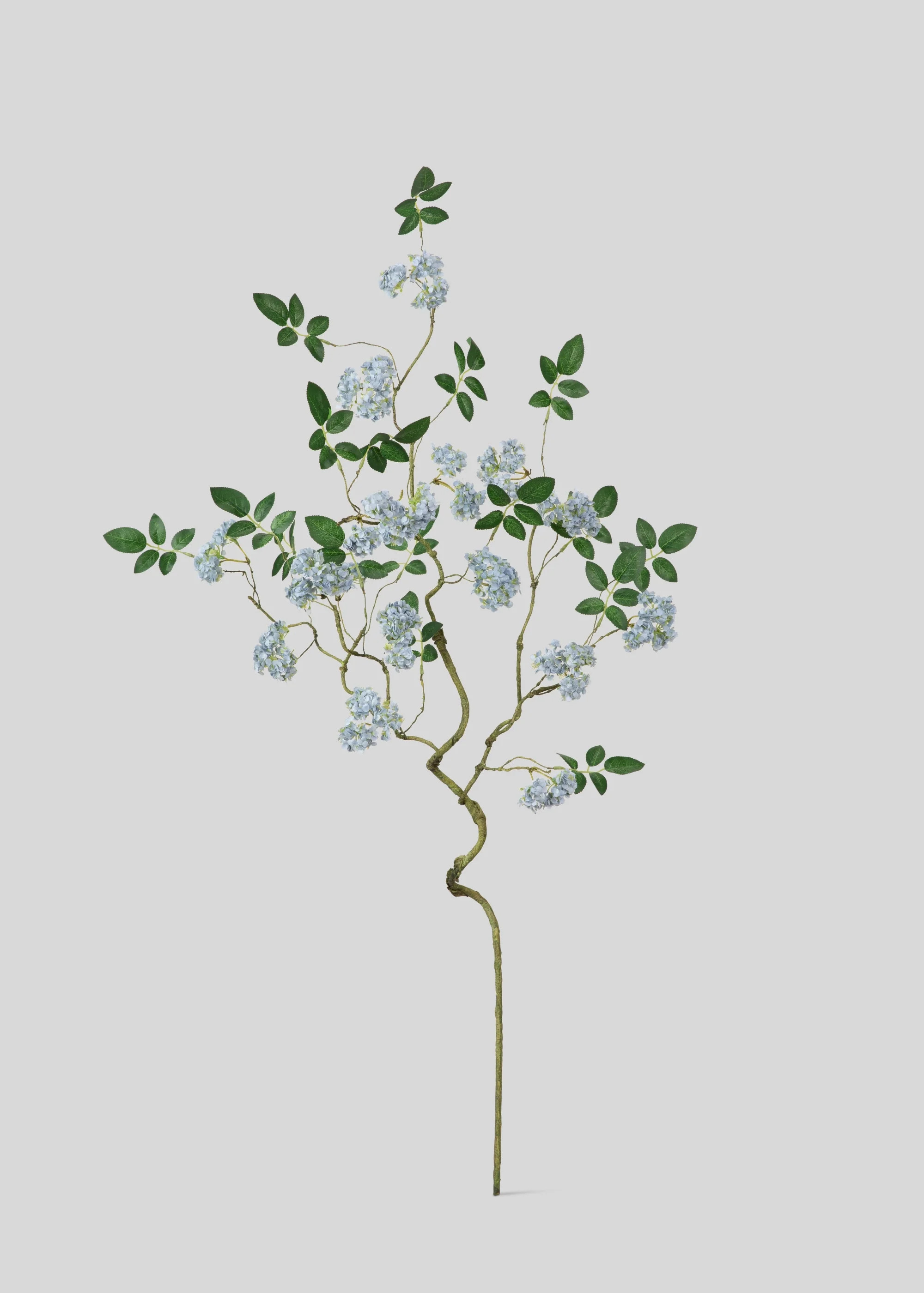 Faux Blossom Branch in Blue | Artificial Spring Flowers | Afloral | Afloral