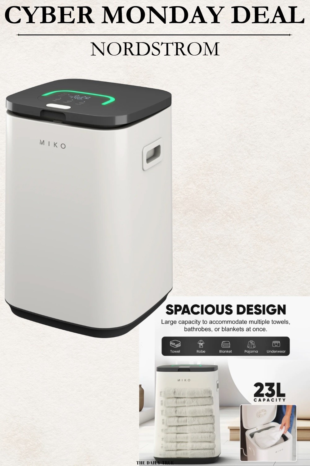 I’ve heard that a towel warmer is a game changer 🤔 this one is ON SALE for Cyber Monday 45% OFF!

Nordstrom, gift ideas, cyber Monday deals, self care, gifts, aromatherapy, Miko, home goods

#LTKSaleAlert #LTKGiftGuide #LTKCyberWeek