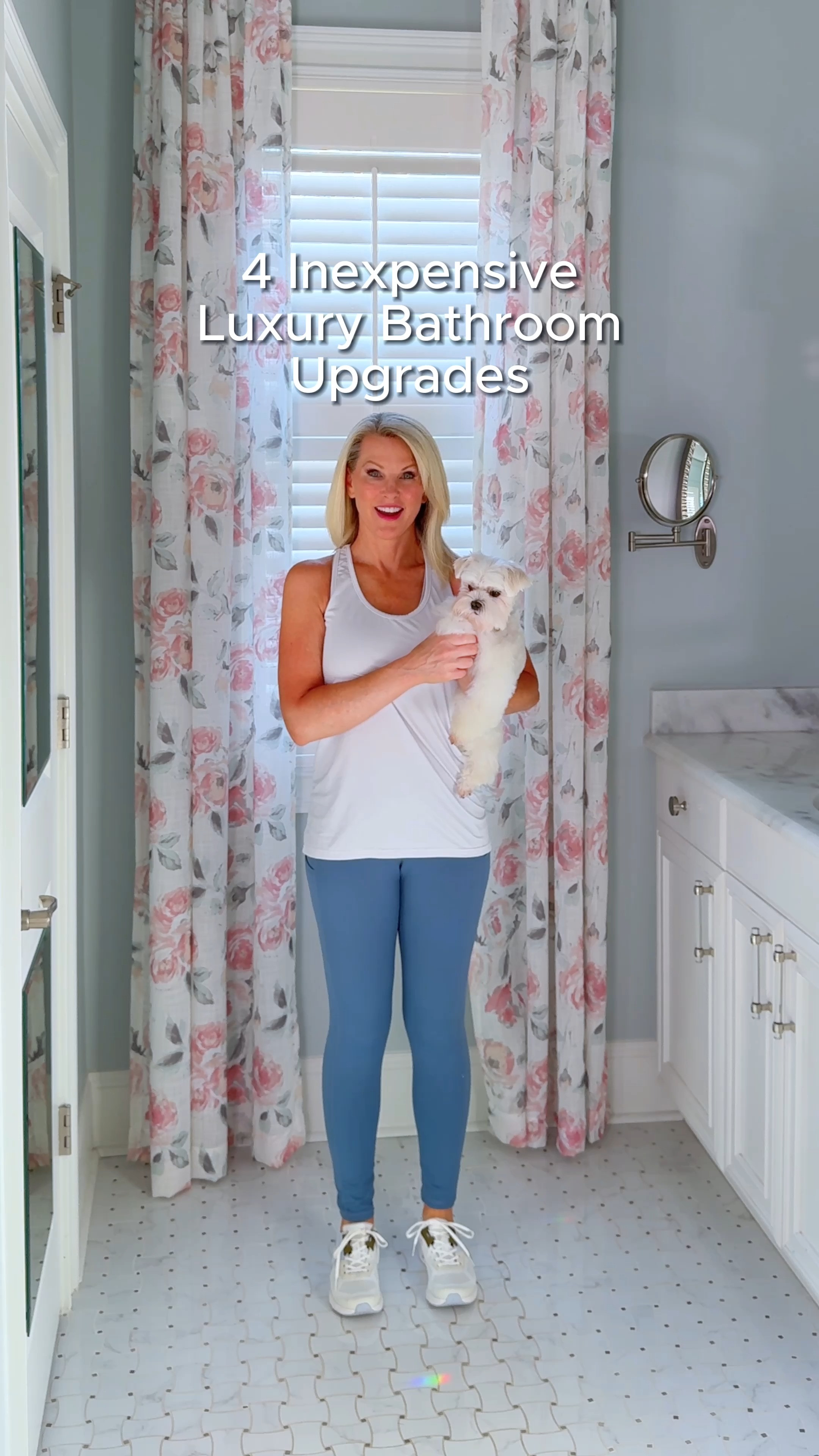 Inexpensive luxury bathroom updates from @wayfair #wayfairpartner. High end look in your bathroom for less from #porchdaydreamer
-Clear bathtub tray for a spa like experience. 🛁 #bathtubtray
-Storage ottoman in performance fabric. 🪑 #storageottoman
-Pretty mirrored tray for perfumes and toiletries. 🌸 #mirroredtray

All from #wayfair

#LTKxWayfair #LTKVideo #LTKHome