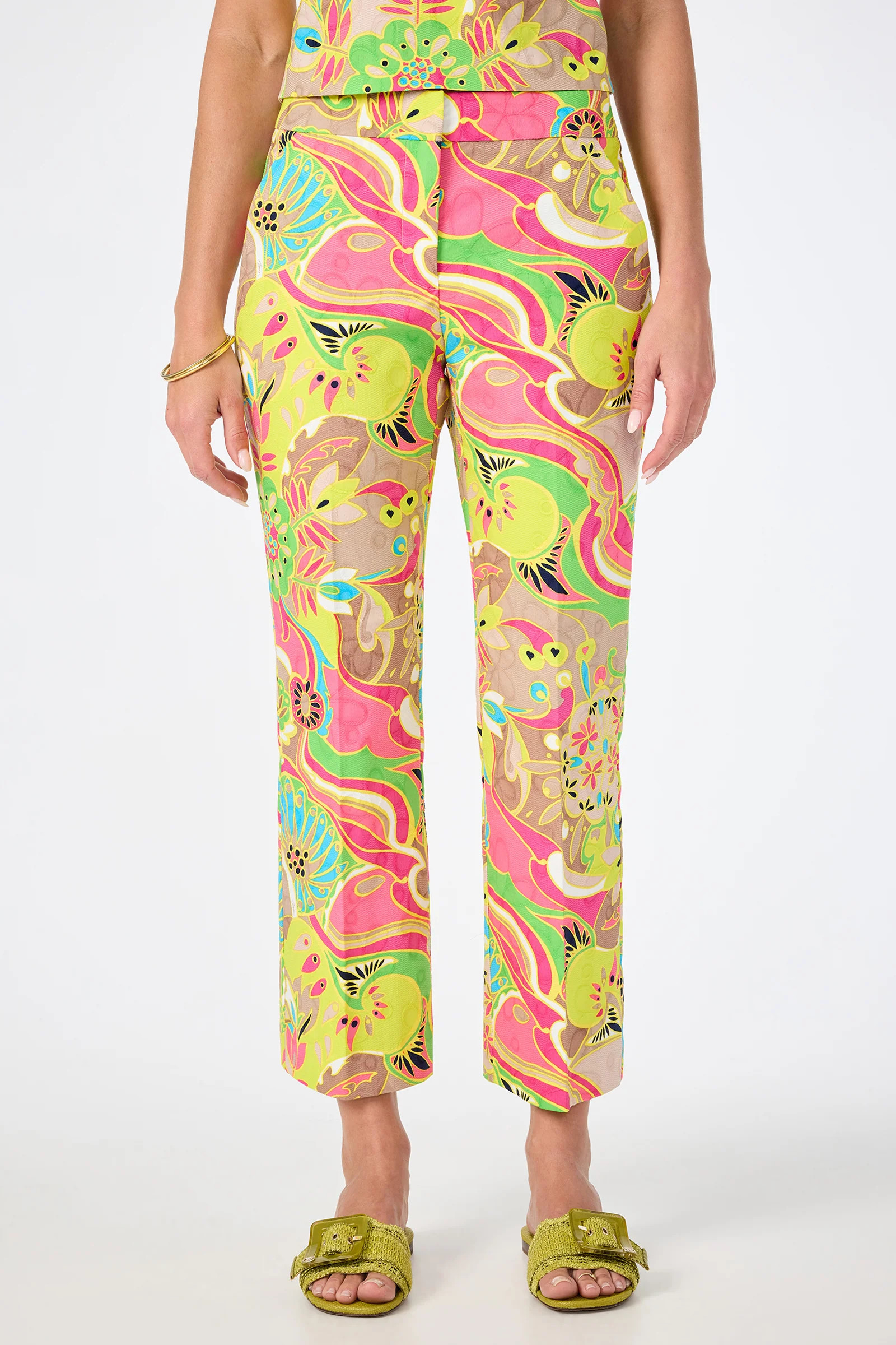 Lulu Cropped Pant - Venus | Trina Turk