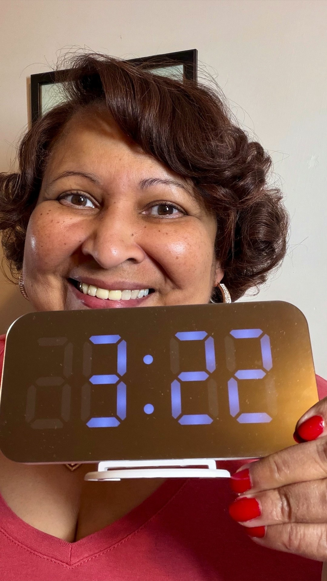 This alarm clock is also a mirror! Isn’t that neat? You never need to worry if if matches the color of your room! 
I keep it right under the TV in my bedroom and I love that I can turn down the brightness ⏰

And of course, it makes a great affordable gift 

#LTKGiftGuide #LTKHome