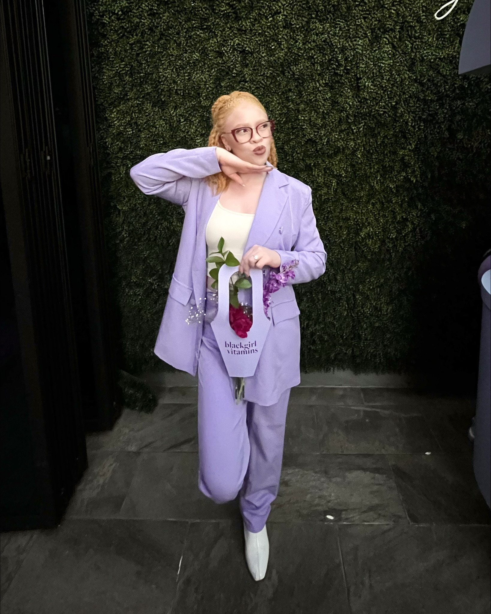 On Fridays we wear purple! 💜
.
Had such a blast last night at the @blackgirlvitamins launch party of their new probiotic gummies! Thank you so much @blackgirlvitamins for a incredible time!💜

#LTKBeauty #LTKgrwm