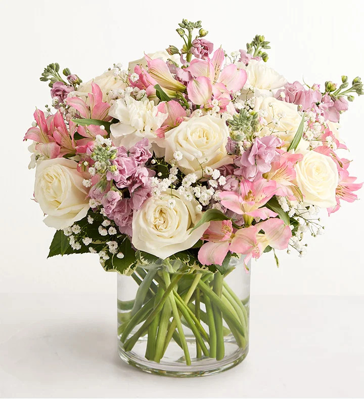 Elegant Blush\u2122 Bouquet | 1800flowers.com