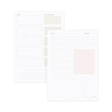 Medium Focused Habit Tracker and Goal Setting Notepads 2-Pack | Erin Condren | Erin Condren