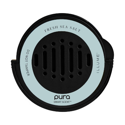 Pura Illume Fresh Sea Salt Car Fragrance Refill: Jasmine & Floral Scent, 0.18 Net Wt | Target