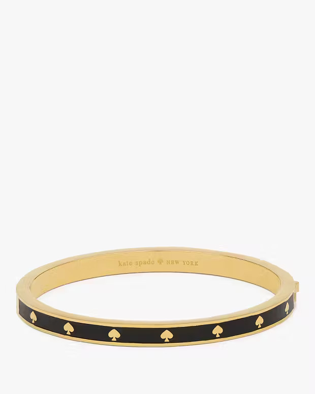 Spot The Spade Enamel Hinged Bangle | Kate Spade Outlet