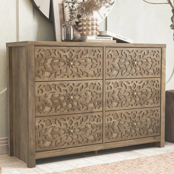 Lukasik 45.4'' W 6 - Drawer Dresser | Wayfair North America