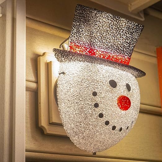 Besti Snowman Porch Light Cover Holiday and Christmas Decorations | Flexible, Weather-Resistant A... | Amazon (US)