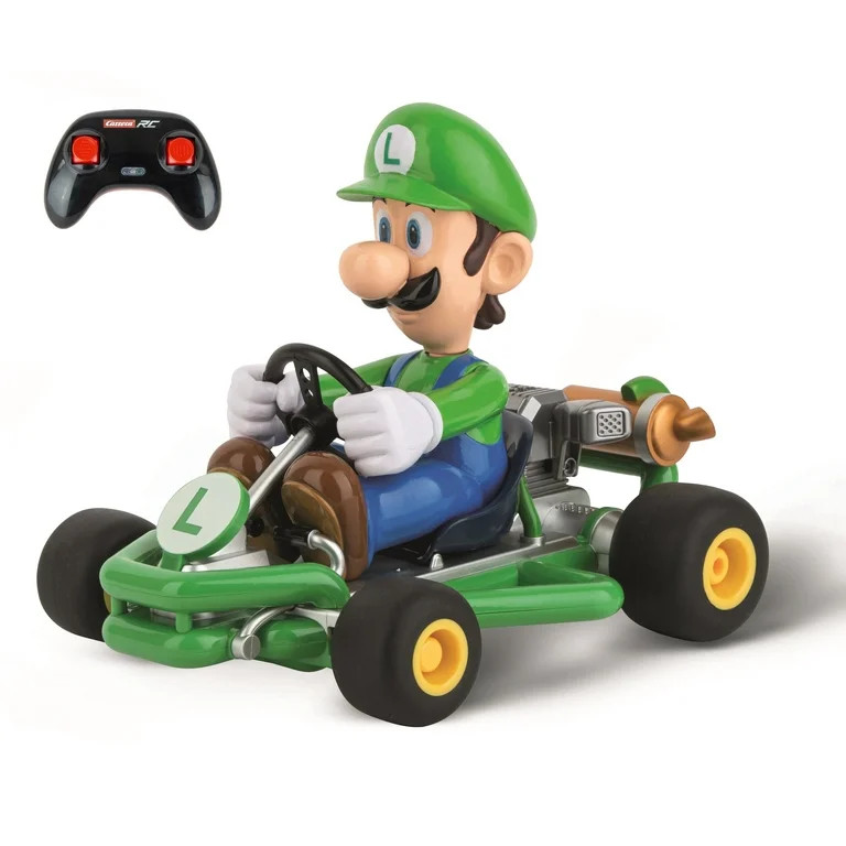 Carrera RC Mario Kart Pipe Kart RC Car - Luigi | Walmart (US)