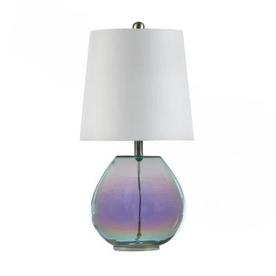 Ranier Iridescent Glass Table Lamp | Wayfair North America