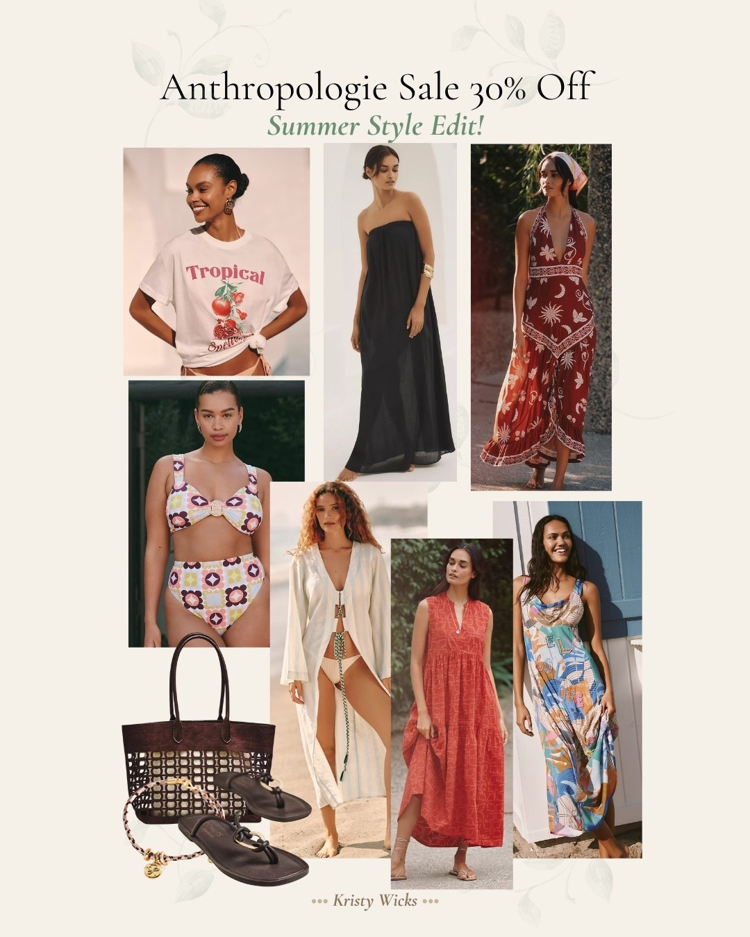 Anthropologie Sale-30% Off! 
Summer Style Edit! ☀️