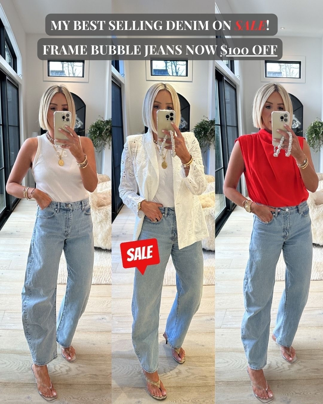 SALE!!! These Frame jeans are $100 off at Nordstrom!!! 🚨✨

#LTKgrwm #LTKootd