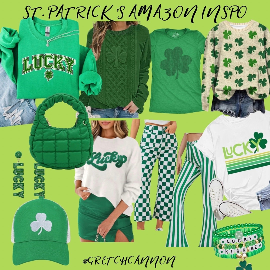 St. Patrick’s Day Amazon Inspo ☘️free

#LTKselfcare #LTKootd #LTKSeasonal