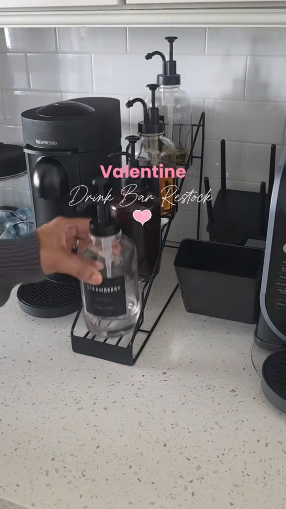 Happy February 1st yall! 🩷 Time to restock those Coffee bars and drink stations. 

#valentinecoffee #coffeevlog  #coffeebarrestock #drinkstation

#LTKmorningroutine #LTKHome #LTKValentine