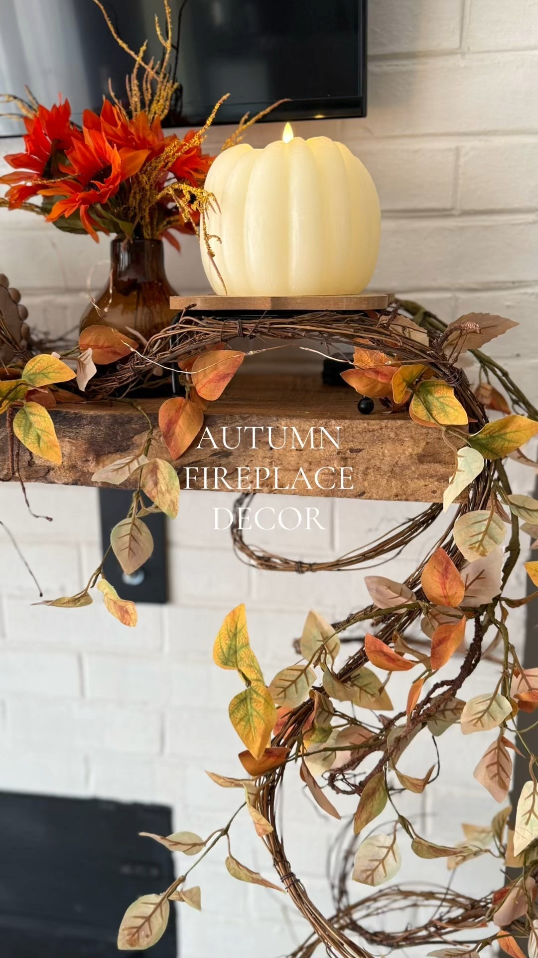 Autumn fireplace, fall fireplace, fall decor, autumn decor, cozy home decor, fall home decor 

#LTKSeasonal #LTKHome