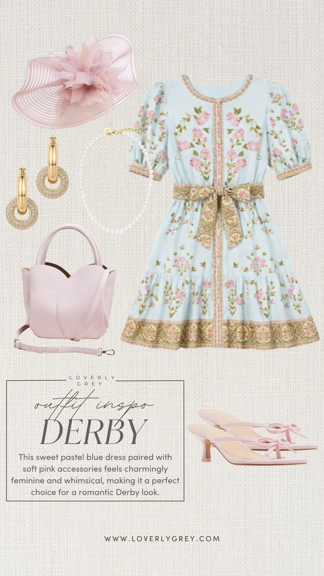 Kentucky Derby looks are here! I am loving this dress from Dillard's and the color palette is perfection! This would be so perfect for a Derby party or if you are going to Churchill Downs

Loverly grey, derby outfit ideas, southern womens style, 2026 kentucky derby looks 

 #LTKSeasonal