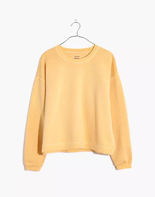 (Re)sourced Cotton Swing Sweatshirt | Madewell