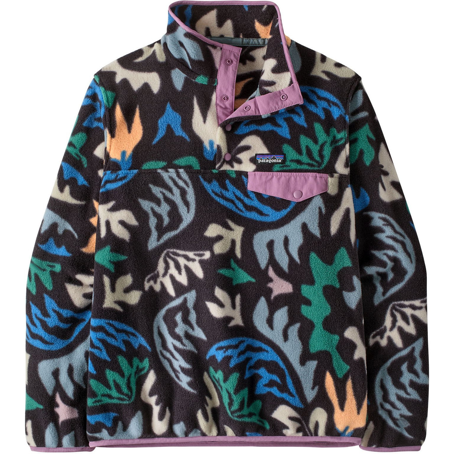 Patagonia Women's Lightweight Synchilla Snap-T Fleece Pullover   Black M | REI