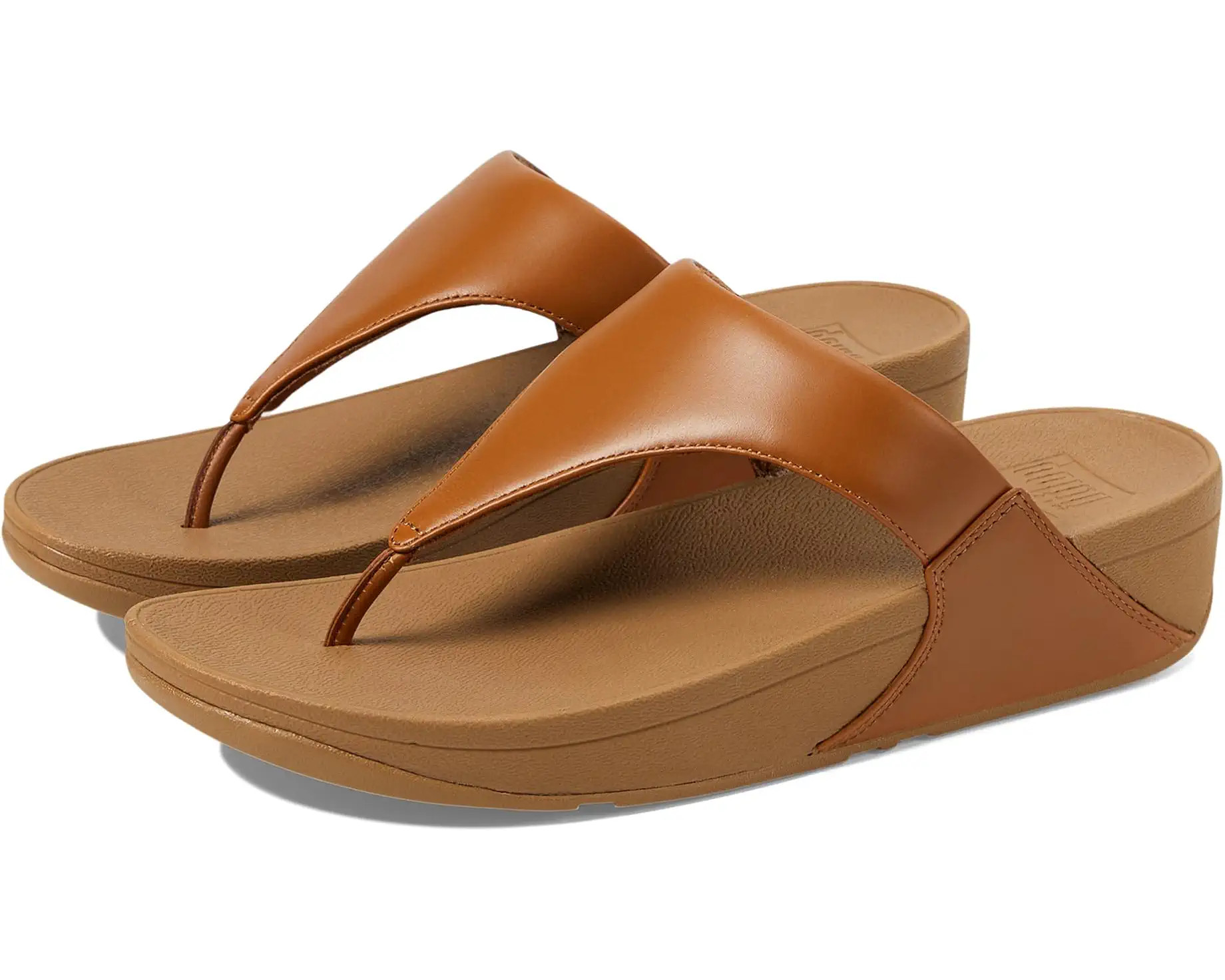 Women's FitFlop Lulu Leather Toepost | Zappos.com