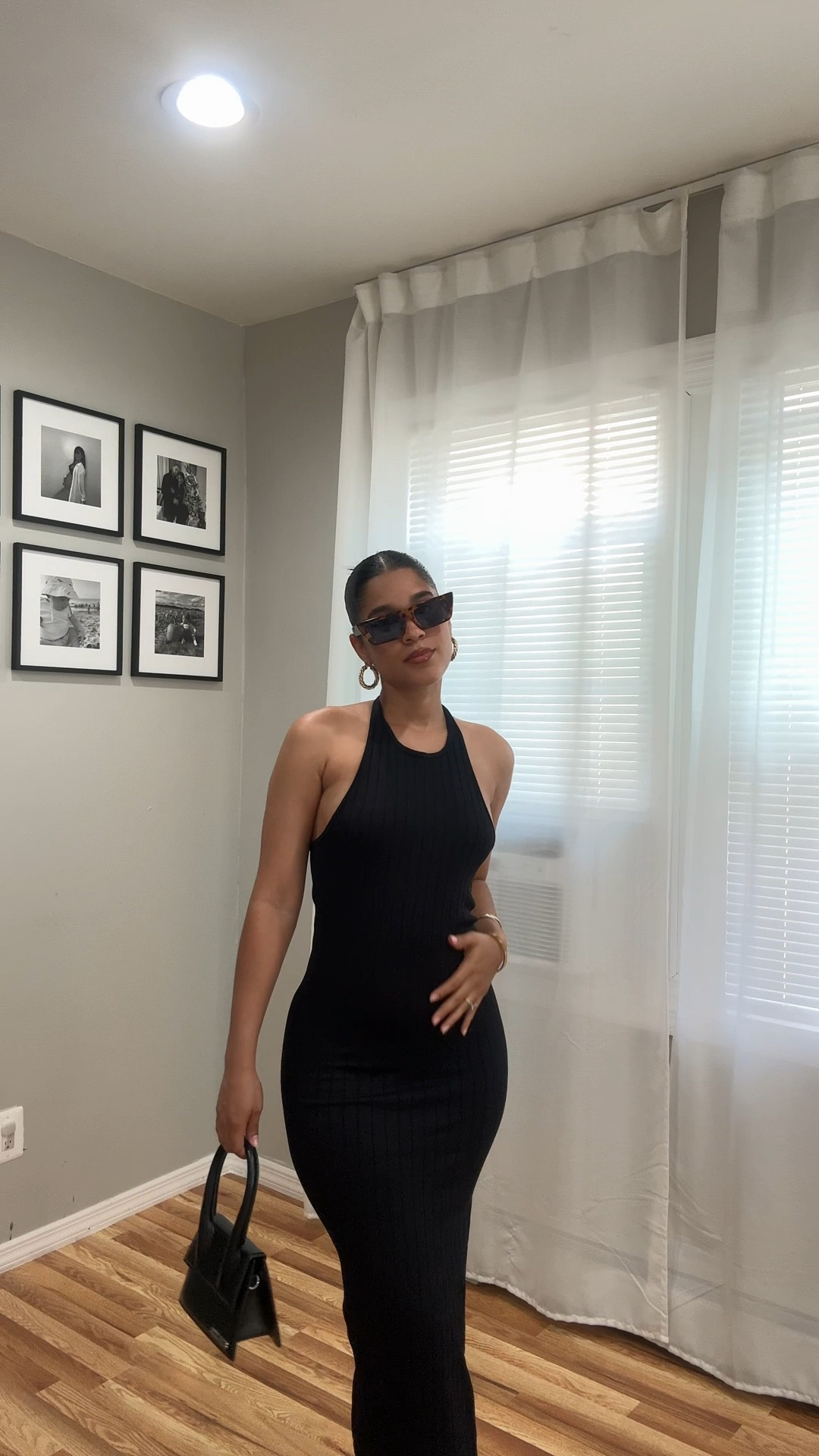 Black backless dress 

#LTKFindsUnder50 #LTKVideo #LTKStyleTip