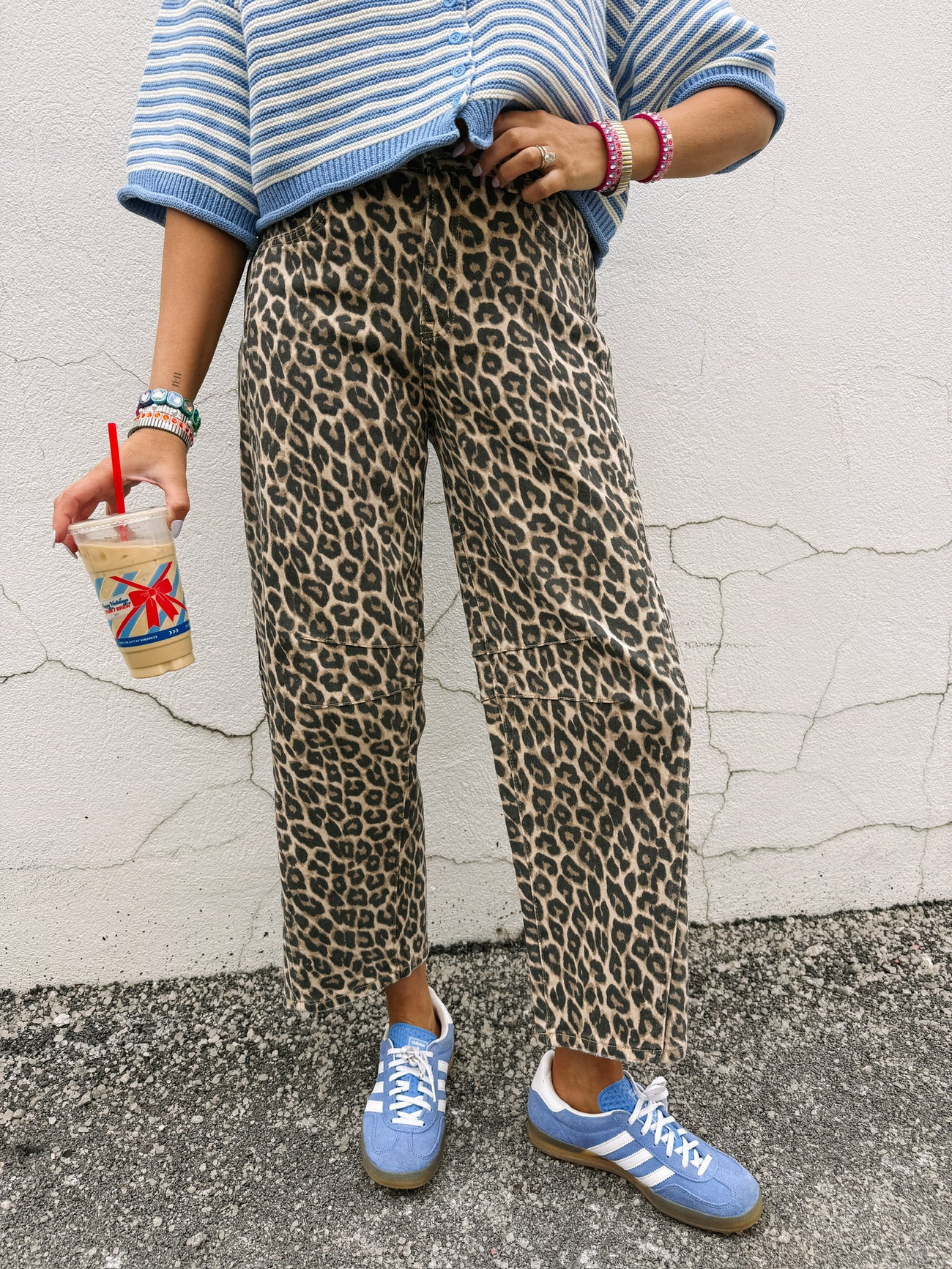 vervet | leopard lady barrel jeans | Etta+East