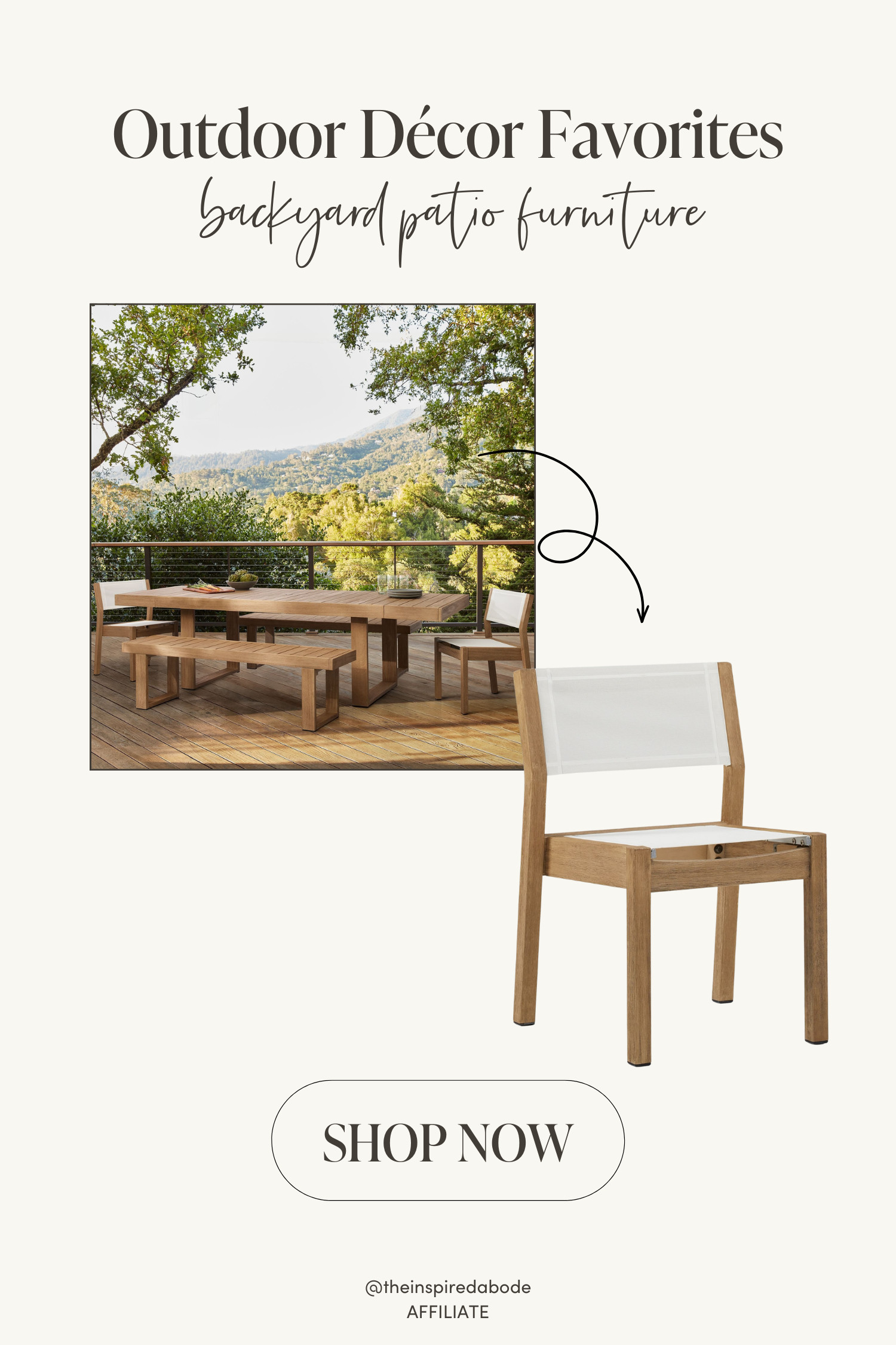 We love these laid-back but structured outdoor dining chairs (that stack!). The wood + white combo = classic and fresh. Perfect for any patio table setup!

Also linked another favorite if you prefer a woven wicker look! 

 #LTKSeasonal #LTKHome